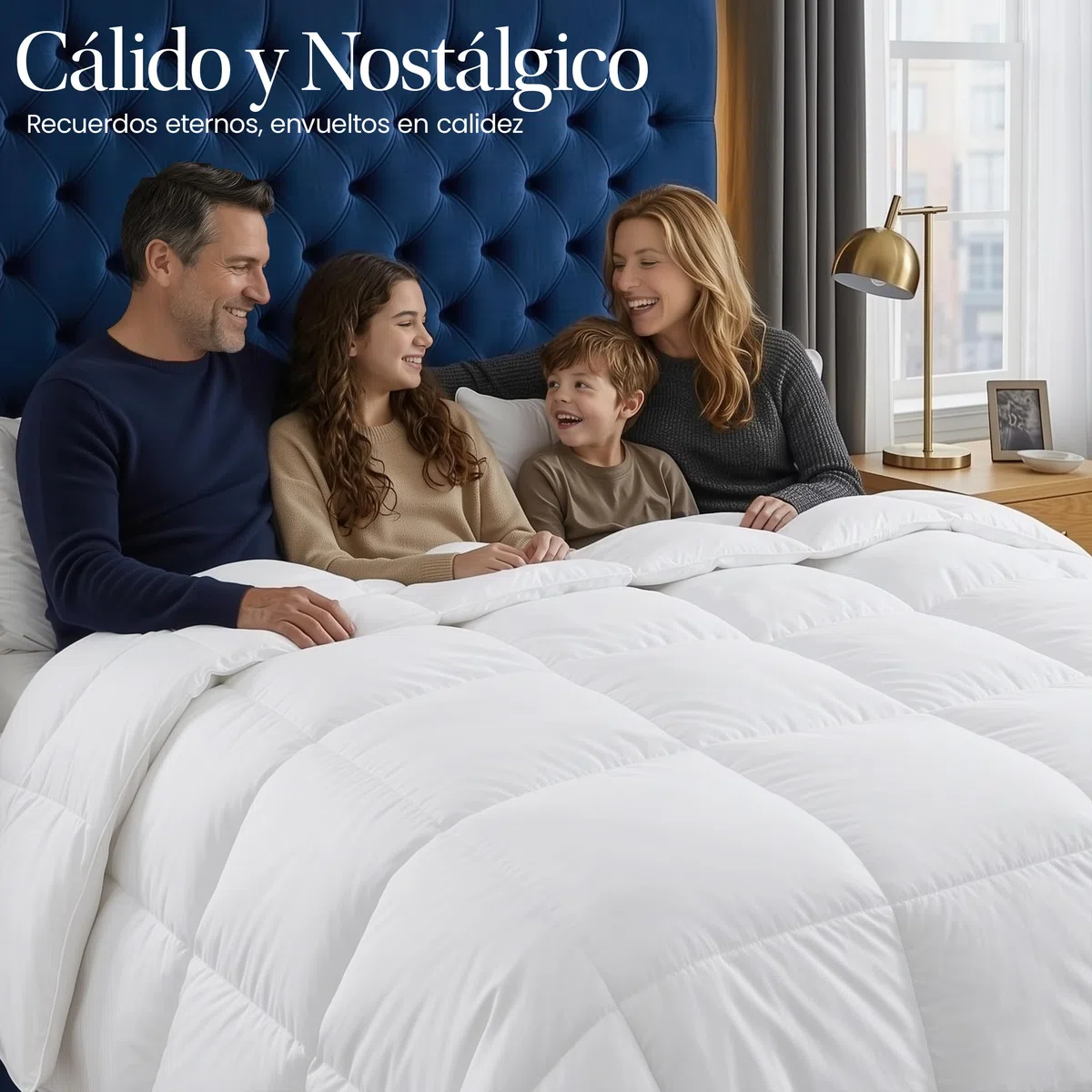 Utopia Bedding Edredón nórdico 220x240 cm, Edredón para Todas Las Estaciones para Cama 135/150 con 280 gr/m² Filamento de Poliéster en 100% Microfibra (Blanco)