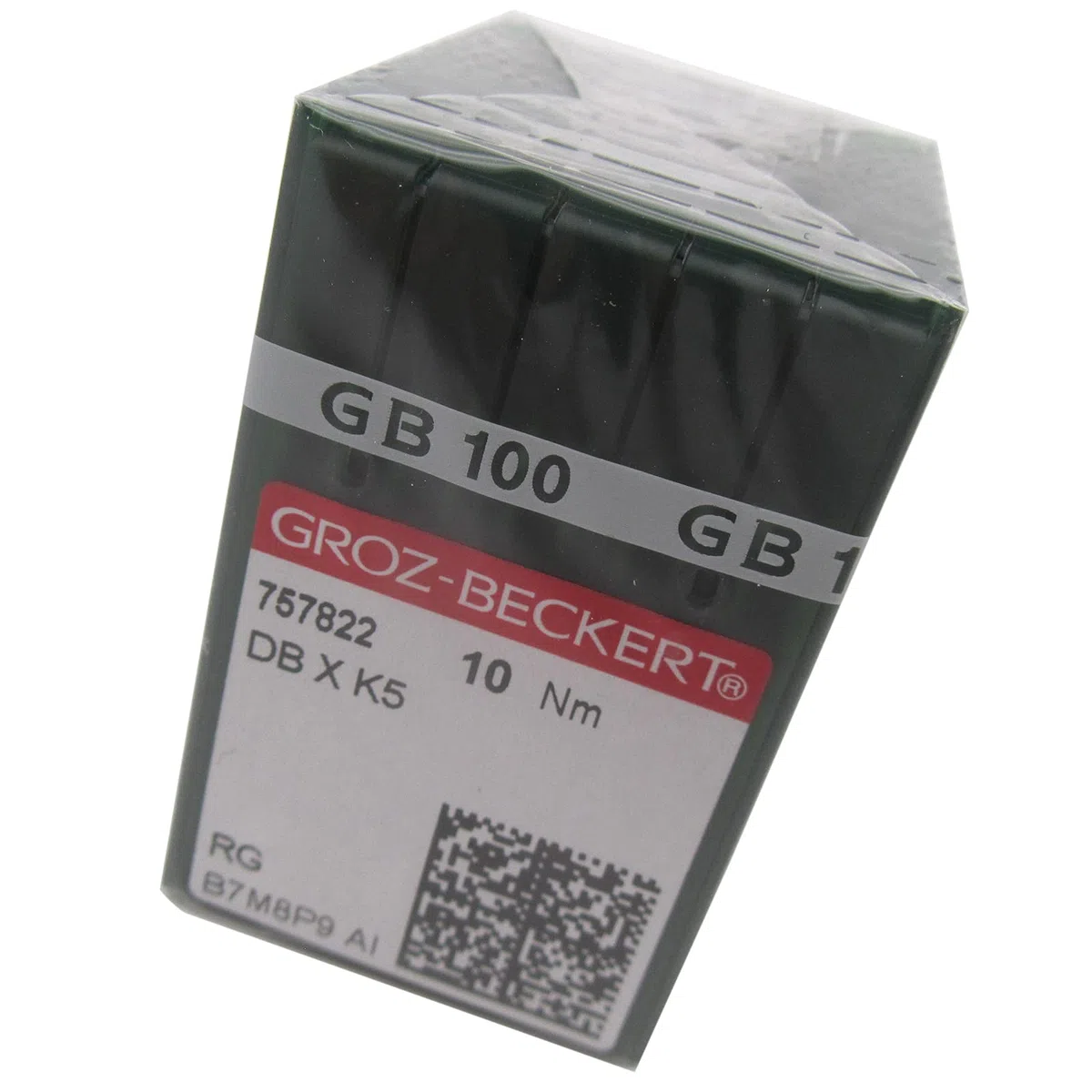 AGUJA GROZ-BECKERT - 100 agujas Compatible con máquina de coser y bordar Industrial Groz Beckert DBXK5 compatibles con Tajima Barudan SWF (Size 70/10)