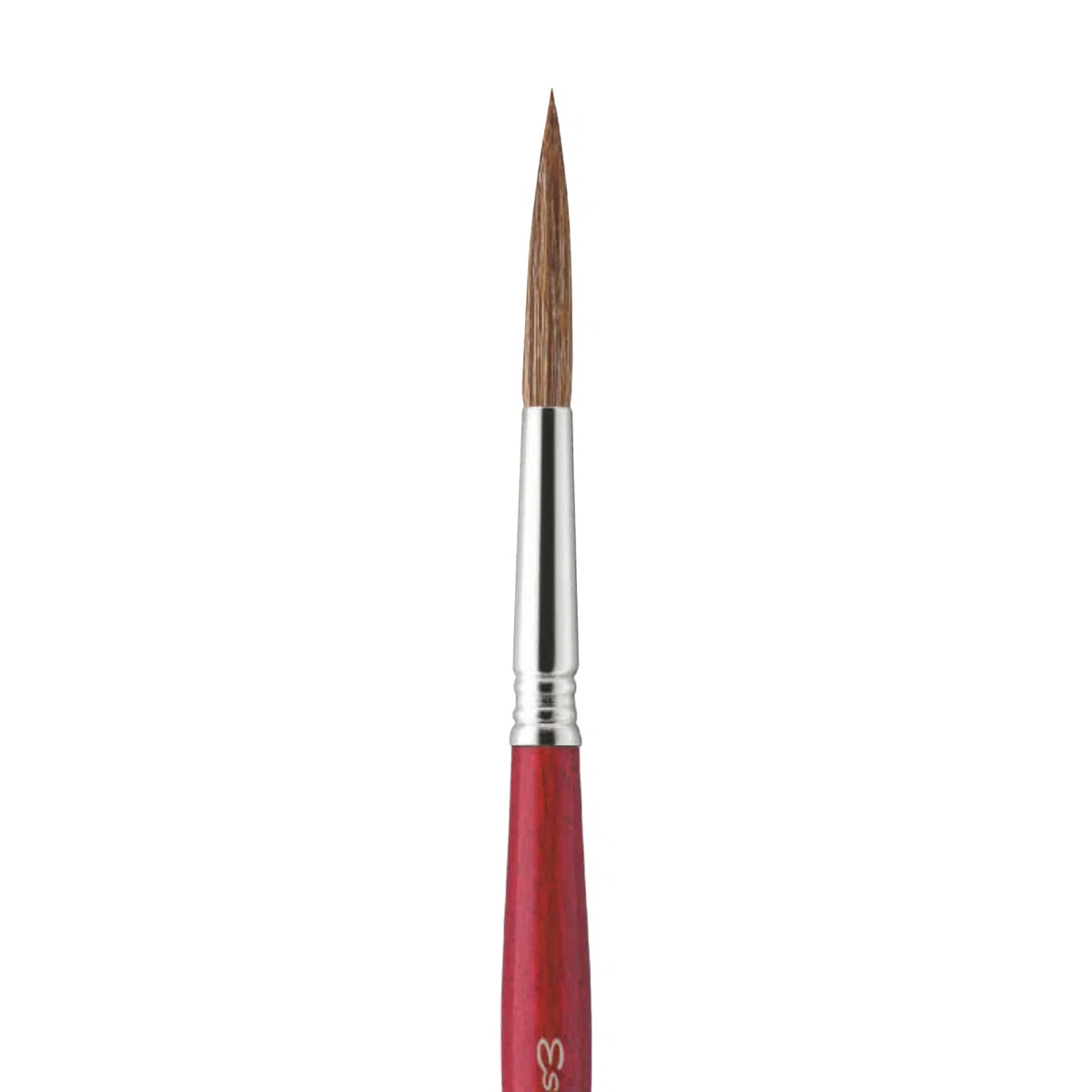 Escoda Bravo Series 6421 - Pincel de pintura acrílica y óleo para artistas, pelo de buey claro, largo redondo, tamaño 24