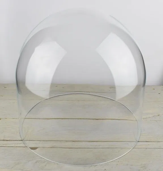 EMH Campana de cristal grande de 35 x 35,5 cm