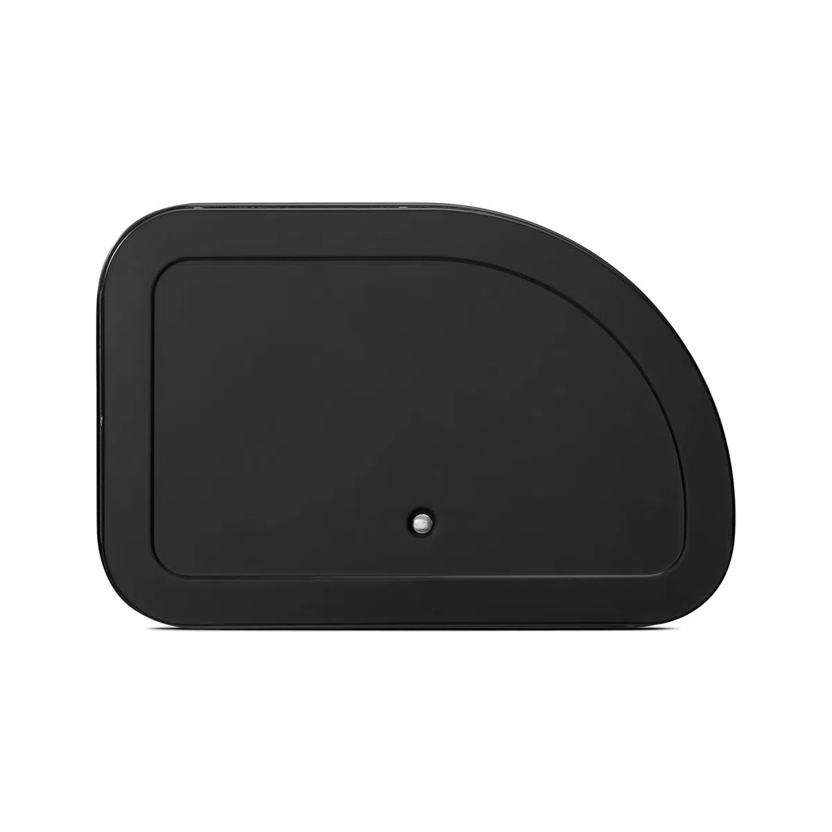 Brabantia Panera Roll Top - Caja de almacenamiento grande para pan, bagels, panecillos - Diseño eficiente con parte superior plana, Metal duradero - Matt Black