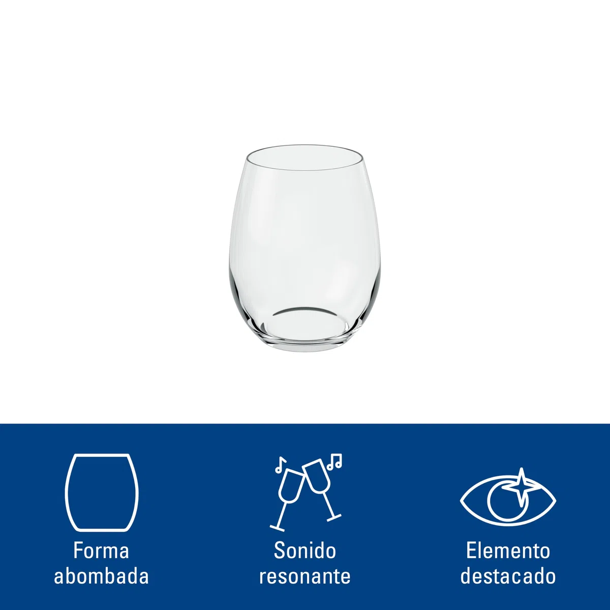 Villeroy & Boch - Entrée Vaso Set 4 Piezas Claro, Apto para Lavavajillas, Vasos de Água, Vasos Cristal, Copas de Vidrio, Vidrio de Cristal