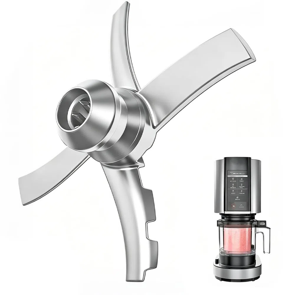 Hoja de Repuesto Compatible con Máquinas Ninja Ice Creami Serie NC300, Acero Inoxidable accesorios de repuestos compatibles con Ninja Creamerizer NC301, NC300, NC201, NC205, NC101 (NC300)