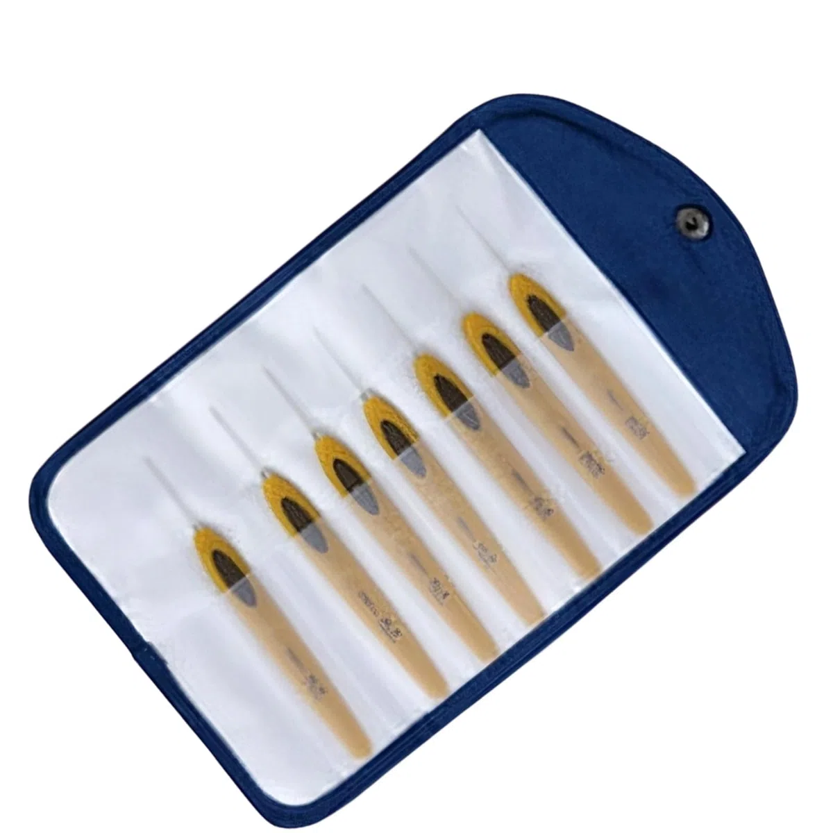 Juego de agujas de ganchillo para manualidades de encaje, incluye mango ergonómico de varios tamaños, estuche de almacenamiento portátil, ideal para proyectos, gancho de aluminio