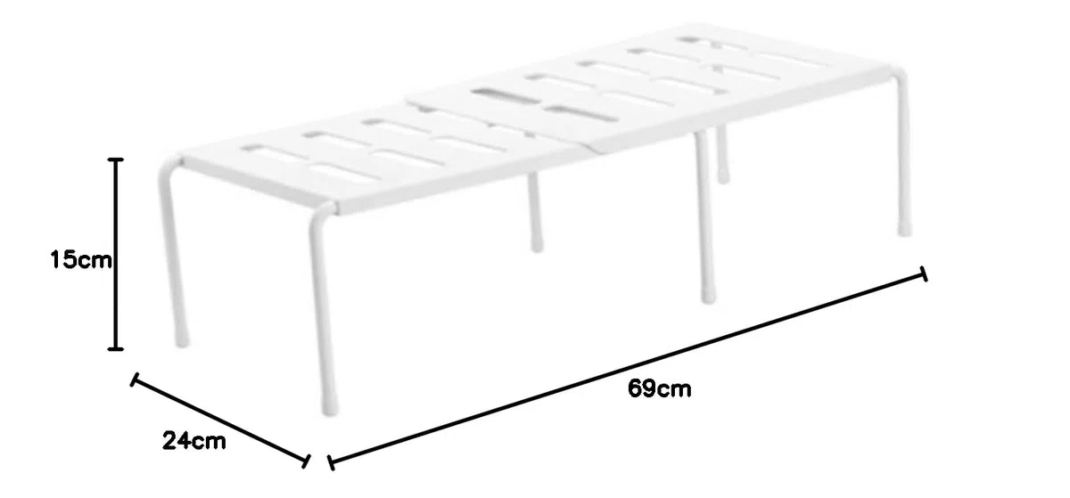 Estante Organizador De Zapatos De Plástico Resistente Multifuncional y Apilable para Armarios Entrada y Cocina Ahorro De Espacio Estantes y Almacenamiento Doméstico