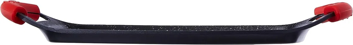 Plancha de Asar con Revestimiento de Piedra Antiadherente, Apta para Inducción, Vitrocerámica, Gas y Placa Eléctrica, Libre de PFOA (36 cm)