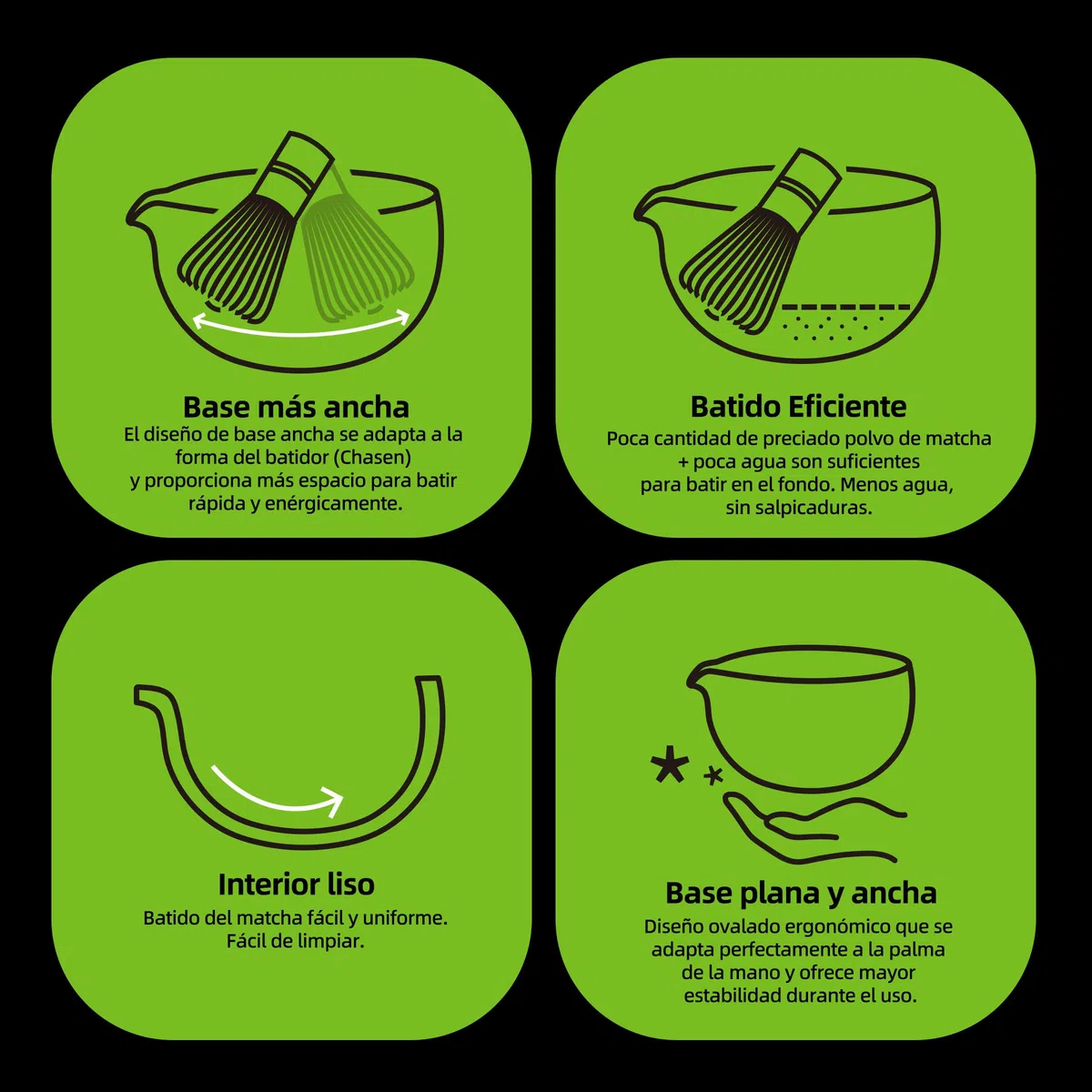 TEANAGOO Tazón de Cerámica Japonesa Matcha con Batidor,18 OZ.K11,Verde Rosa Degradado,Tazón de Té Matcha Chawan,Tazón de Cerámica Matcha,Tazones de Té para...