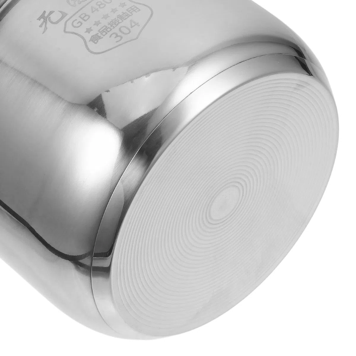 CLISPEED Olla arrocera interior de repuesto de acero inoxidable de 1,6 l de capacidad, fácil de limpiar, distribución eficiente del calor, accesorio de cocina plateado para olla arrocera eléctrica