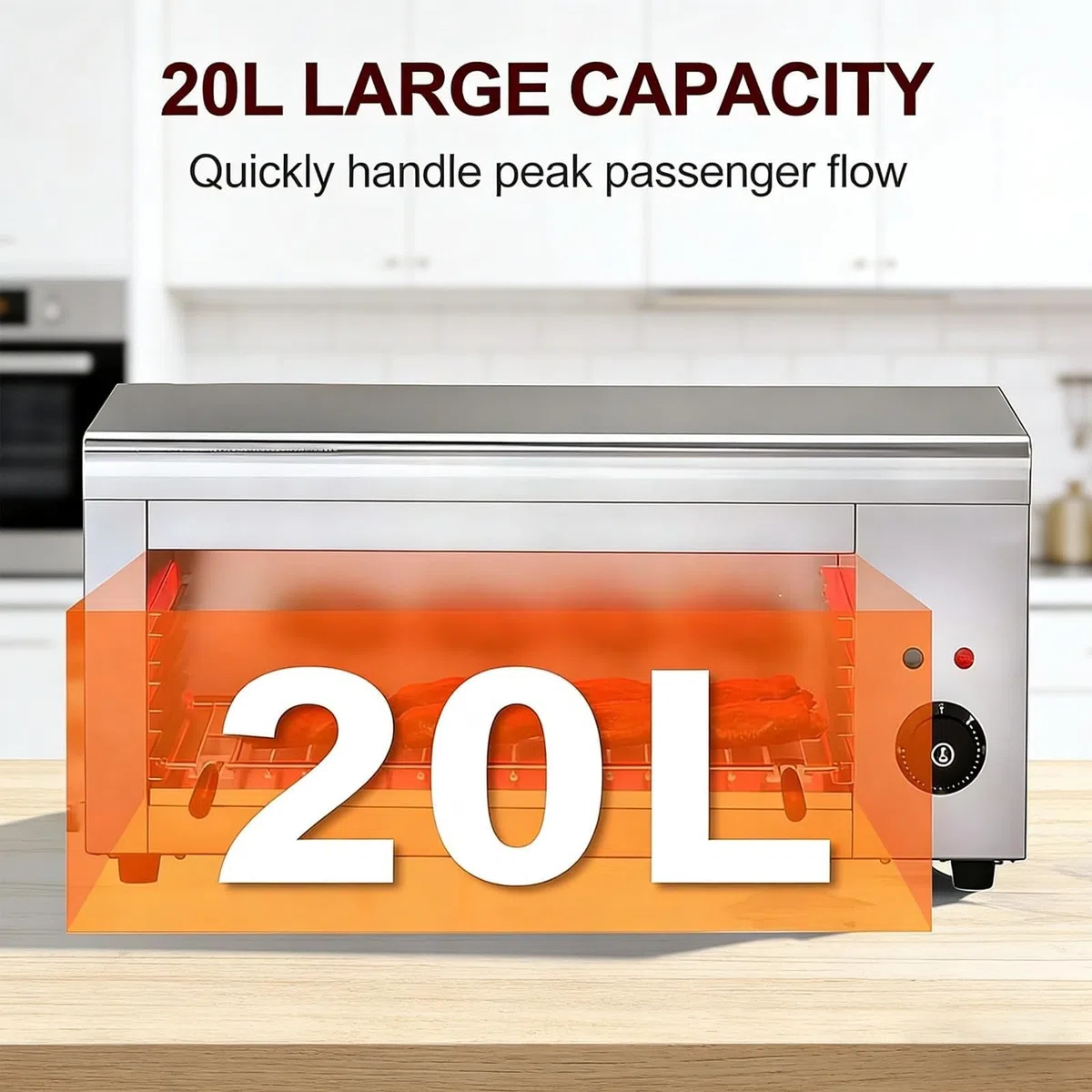 2000W Grill Salamandra Eléctrico,horno pizza electrico para Fundir Queso de Acero Inoxidable con 4 Alturas Ajustables,Temperatura ajustable 50-300 grados para BBQ, Pizza, Parrilladas de Filetes(220V)