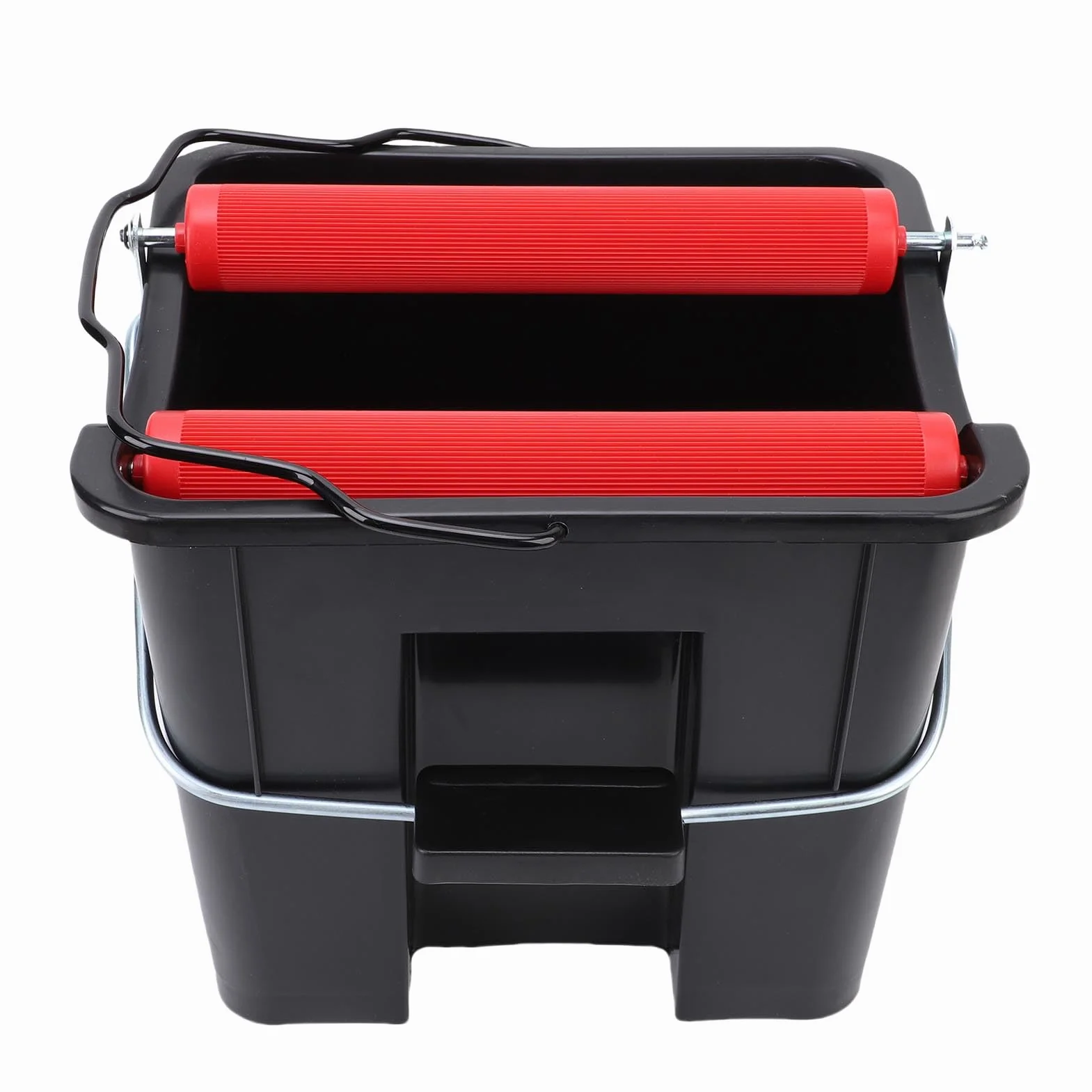 Keenso Cubo para Fregona con Pedal de 14 litros, Cubo para Limpieza de Suelo con Presión de Pie Que Ahorra Mano de Obra con ABS Resistente y Diseño de Metal, para Barcos, Yates,