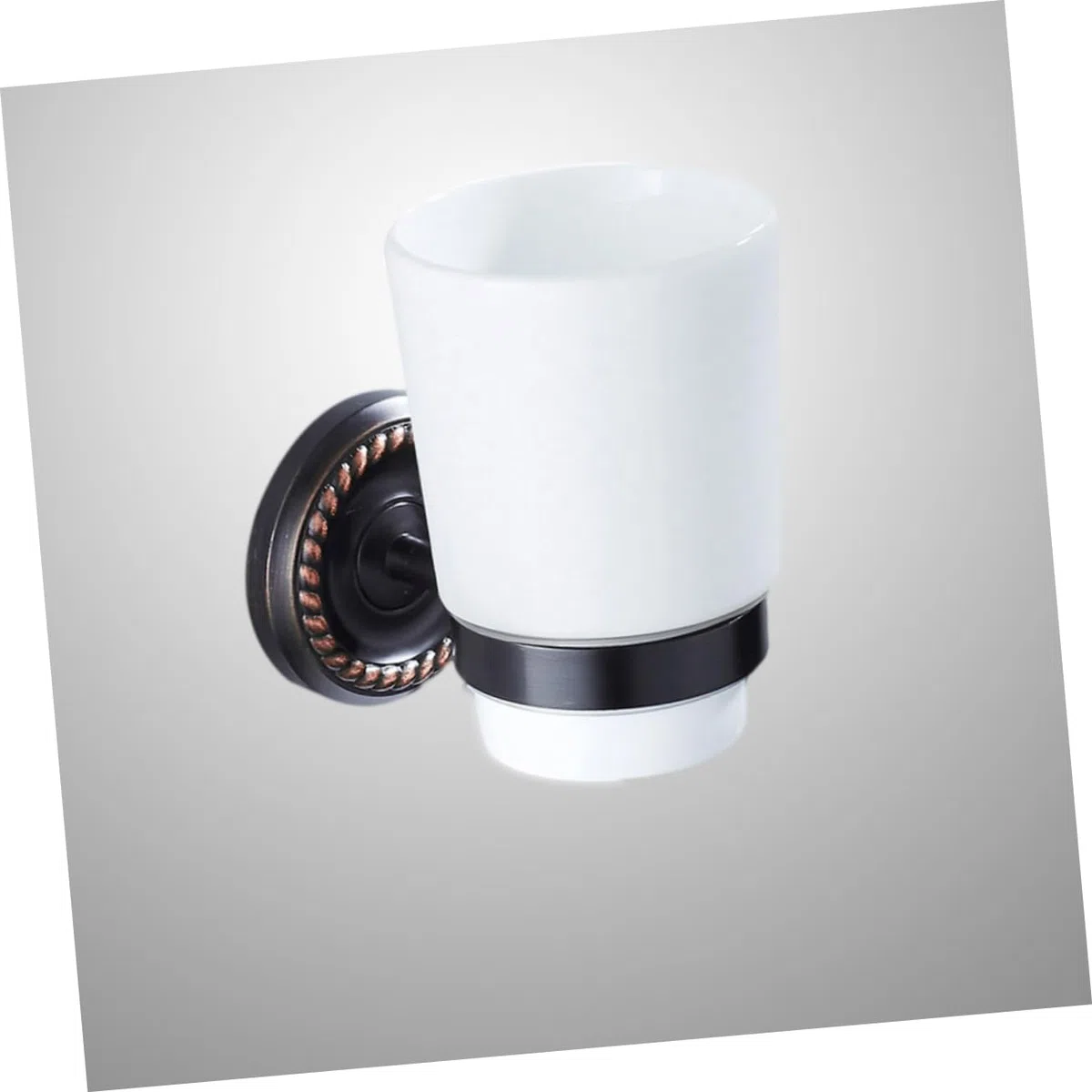 Cabilock Estantes De Almacenamiento Negros Cepillo de eléctrico estantes de Pared para Almacenamiento Portavasos de cerámica Colgador de Tazas montado en la Pared de Almacenamiento