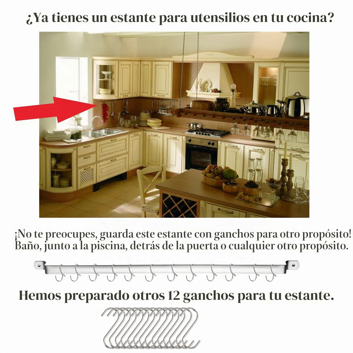 Kyraton - Juego de utensilios de cocina (acero inoxidable, 37 piezas, antiadherente, resistente al calor, apto para lavavajillas