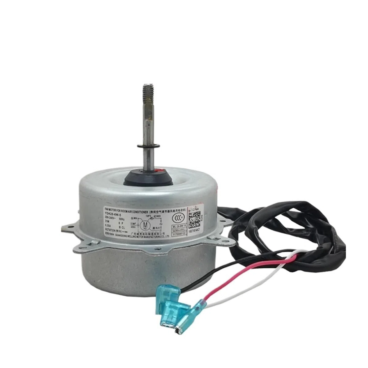 Motor de ventilador exterior for aire acondicionado YDK28-6W-5 YSLB-25-6-0005 SA31F, velocidad única, inversión de giro, 30 W/31 W(SA30E (30W))