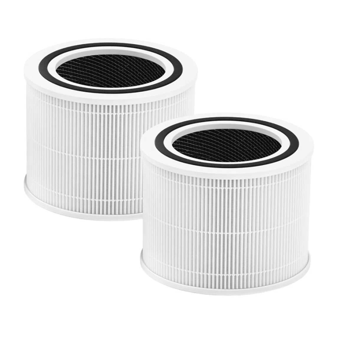 2 filtros de repuesto para purificador de aire LEVOIT Core 200S, filtro de repuesto 3 en 1 H13-True HEPA core 200-RF