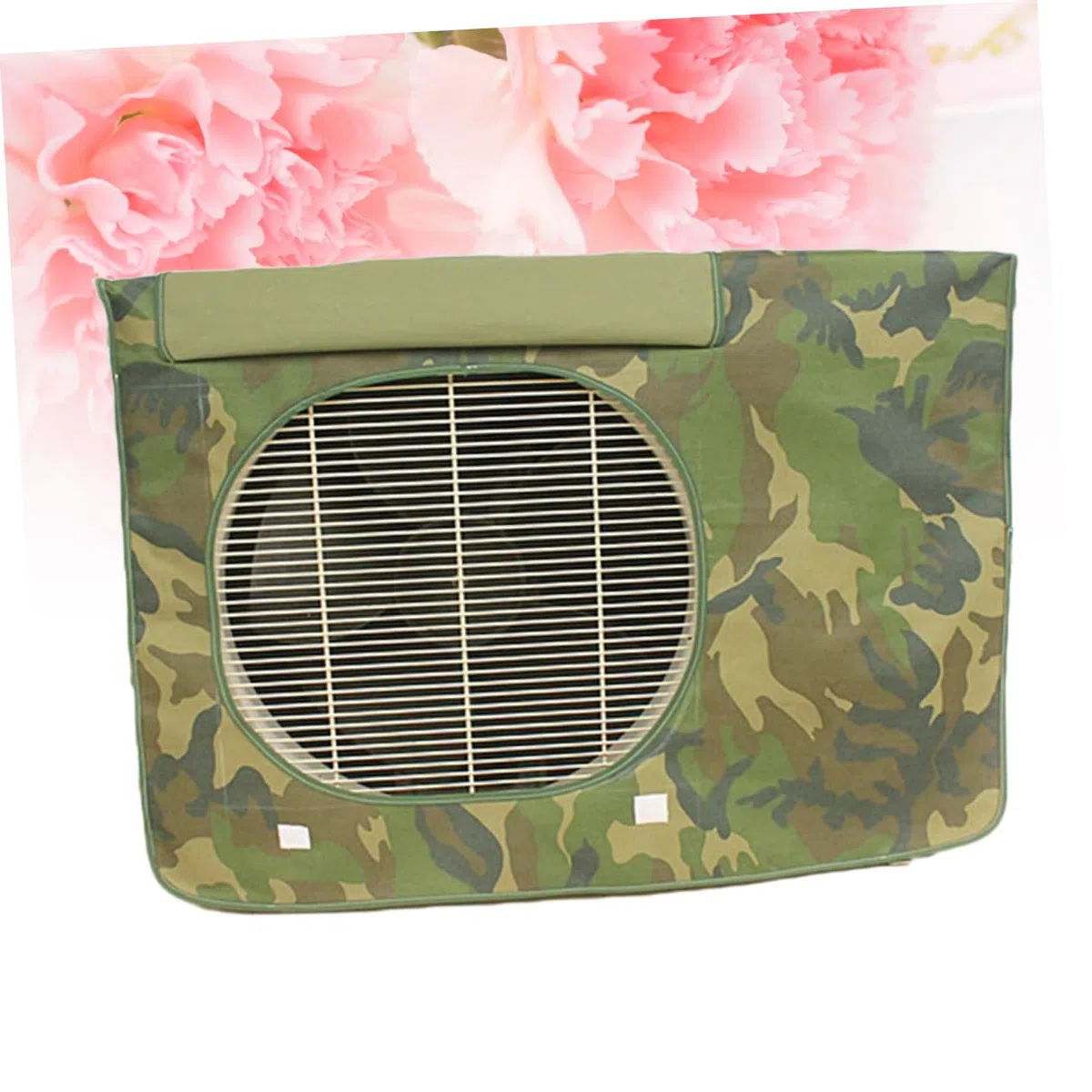 Holibanna Funda Protectora para Unidad Exterior De Aire Acondicionado Color Verde Camuflaje 74 X 54 X 26 Cm