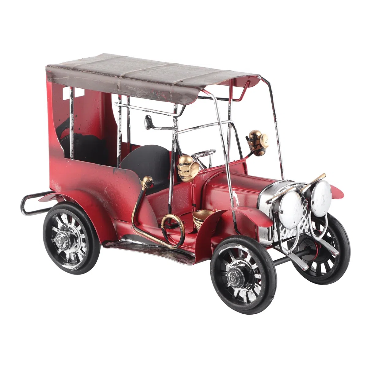 Antiguo Modelo de Coche Antiguo, Decoración de Escritorio Artesanal, Arte de Coche Clásico en Miniatura, Amigos/Familiares