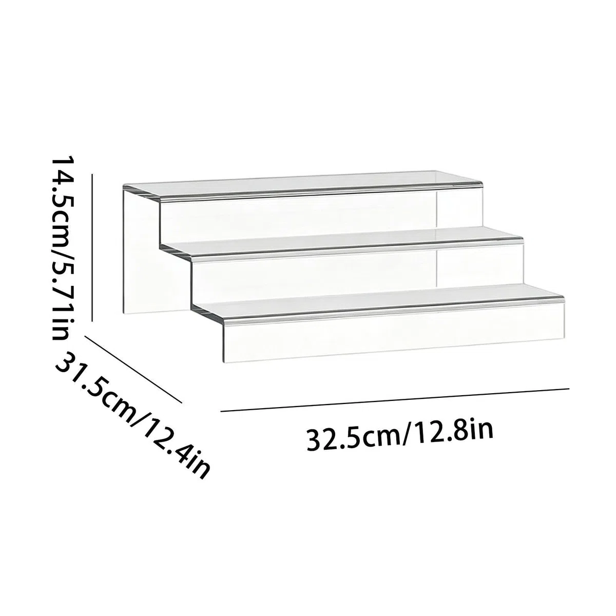 Organizador para Latas en Despensa 3 Niveles Expandible con Asas | Organizador para Conservas en Encimera Para Cocina Hogar Maquillaje Comida Condimentos y Perfume