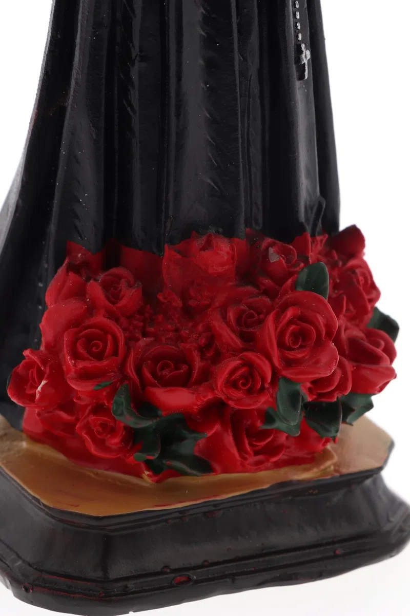 SHALOM - Estatua de Santa Rita, de resina, altura 13,5 cm