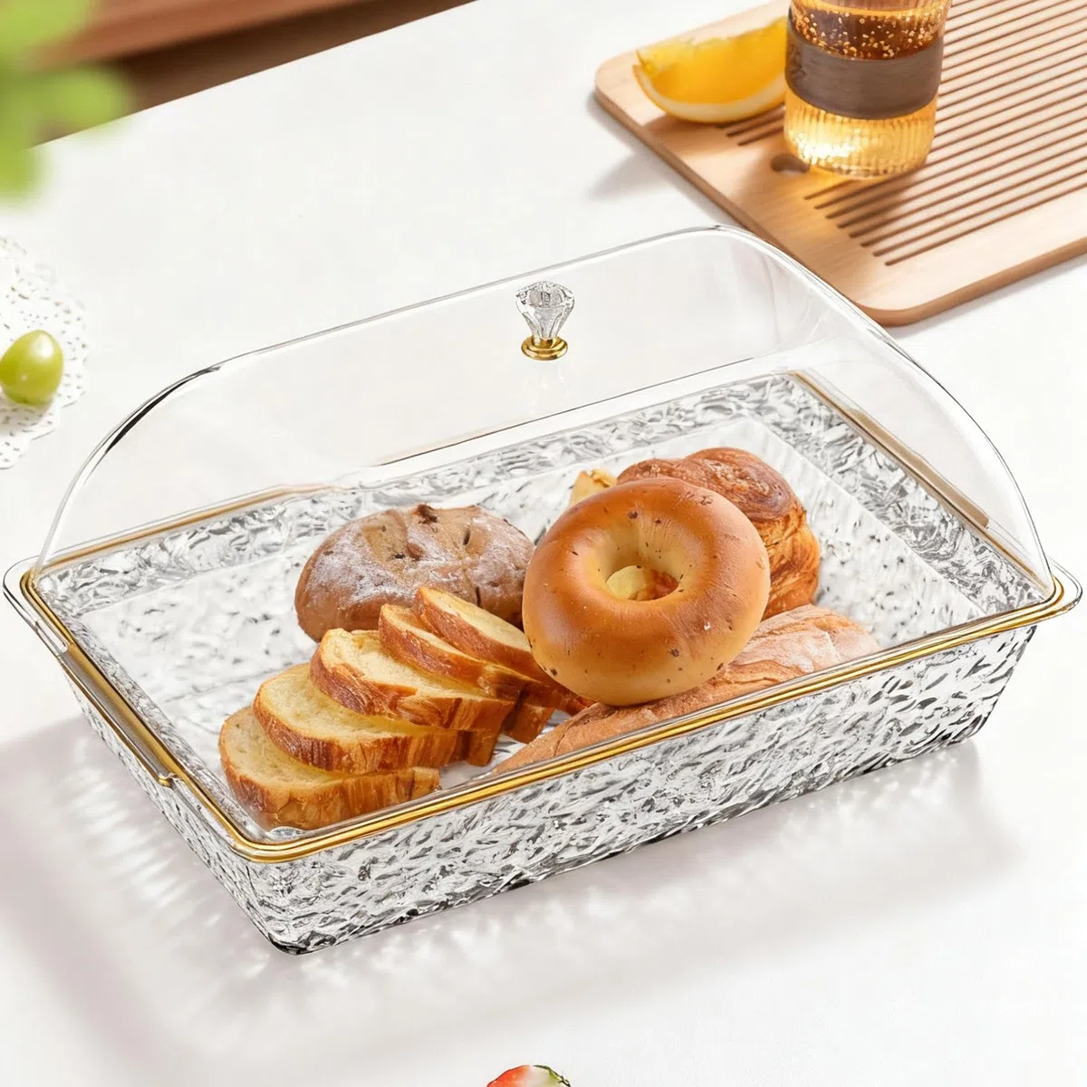 Bandejas Aperitivo Para Bandeja Buffet Tapa Compartimentos Snacks | Bandejas expositoras de alimentos Suministros buffet restaurante reuniones eventos refrigerador