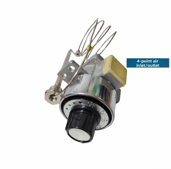 Válvula de termostato de cocina profesional para cocina, parte de freidora comercial, rango 150-200C, construcción de metal robusto, regulación segura
