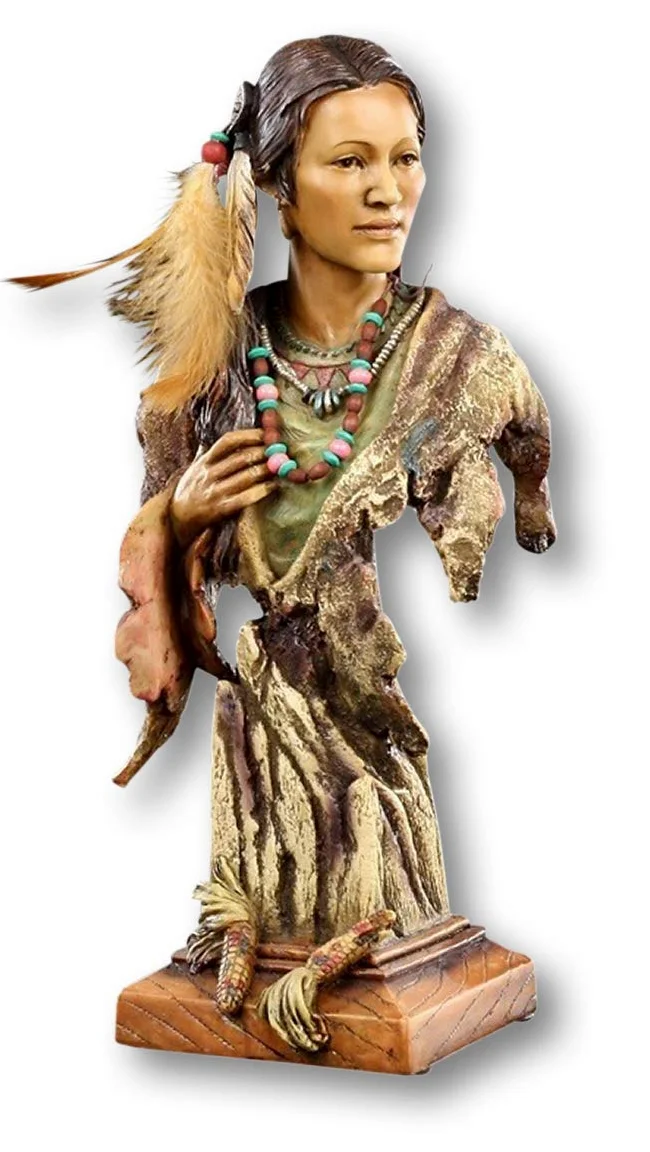 Figura de Indio Busto - Aiyana