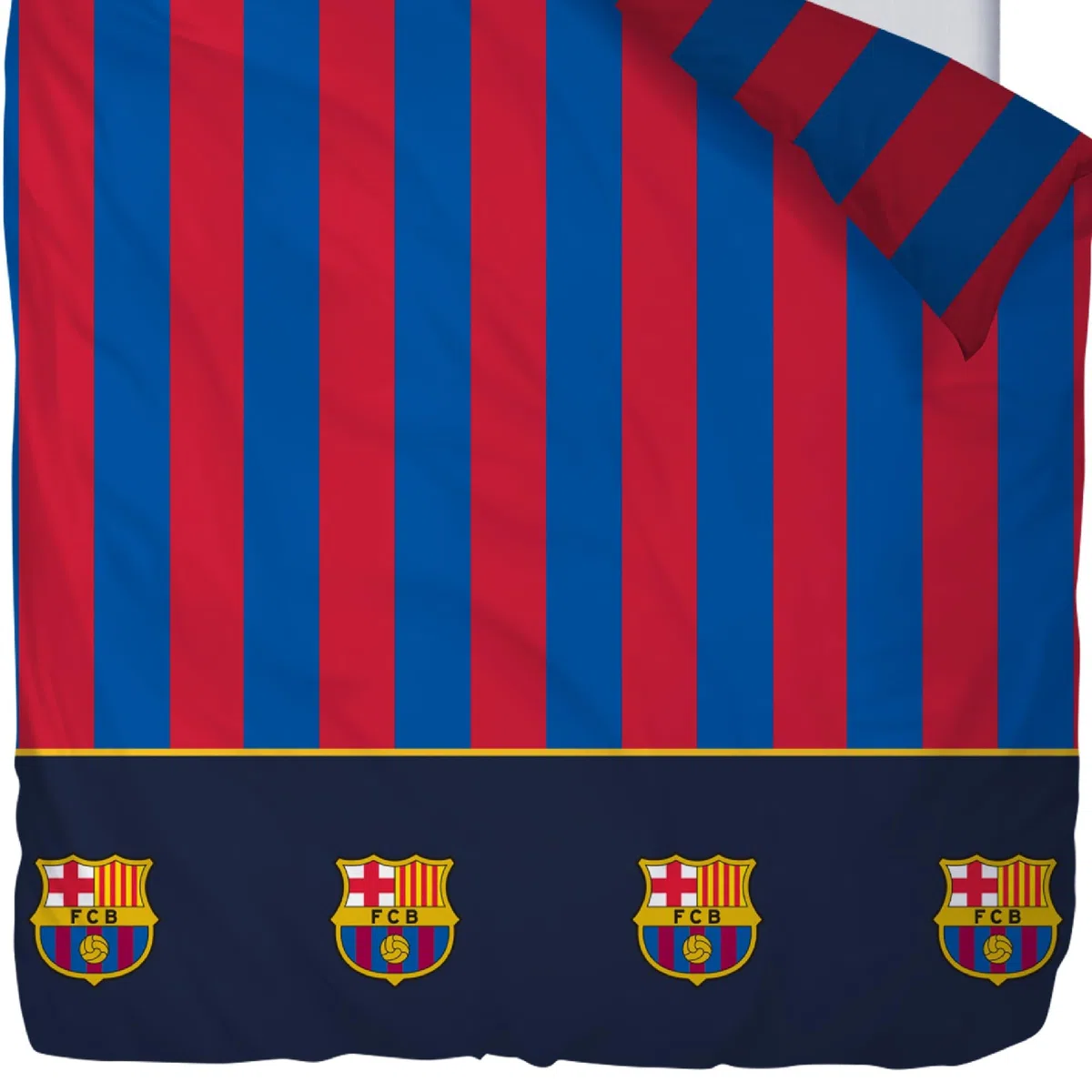 Dhestia Home - Funda Nórdica F. C. Barcelona Cama 90 Fcb6001 Més Que Un Club Barça - Azul, Cama 90