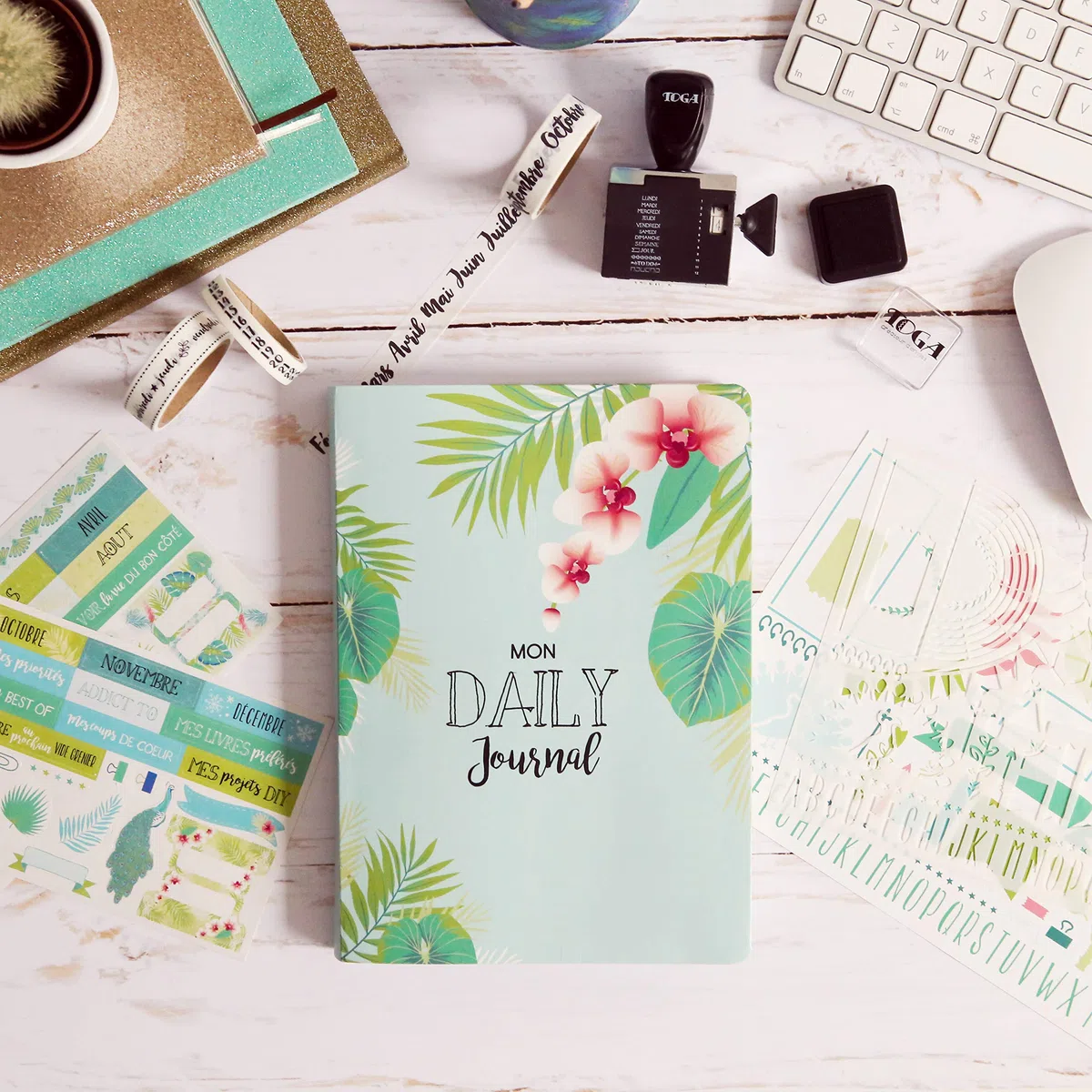 DRAEGER PARIS 1886 KT85 Kit Bullet Journal – El método, Papel Cartón, Verde, A5