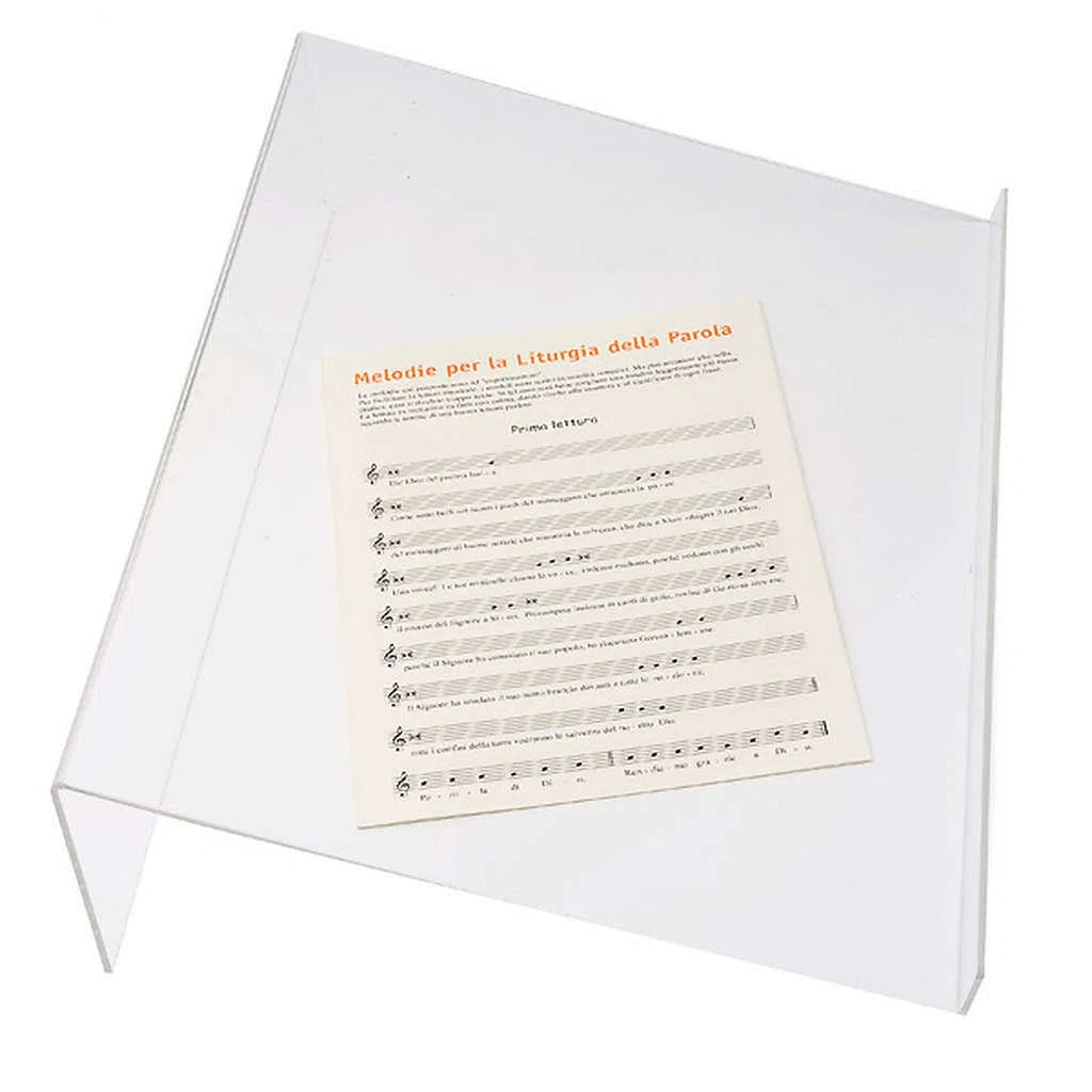 Holyart Atriles de Mesa: Atril metacrilato 3 mm, 26 x 35 cm (10.24 x 13.79 Inc.)