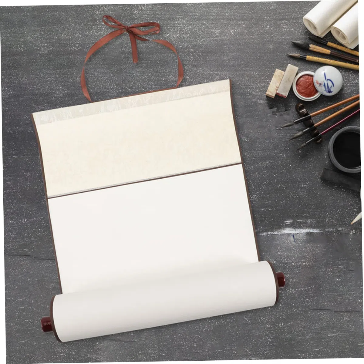 MAGICLULU Papel De Caligrafía China Rollos Para Pintura y Escritura Juego De 3 Piezas 30x67 Cm Papel Antiguo y Envejecido Adecuado Para Artistas y Estudiantes Talleres y Prácticas Artísticas