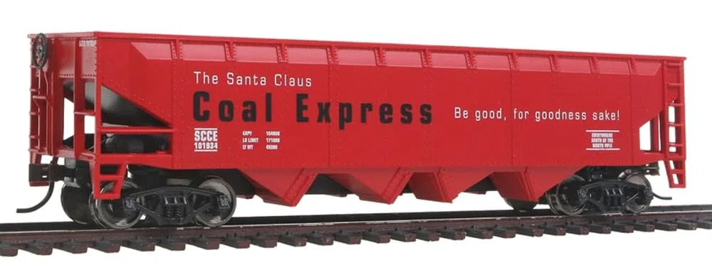 Walthers Trainline 931-1439 Offset Hopper Santa Claus Coal Express
