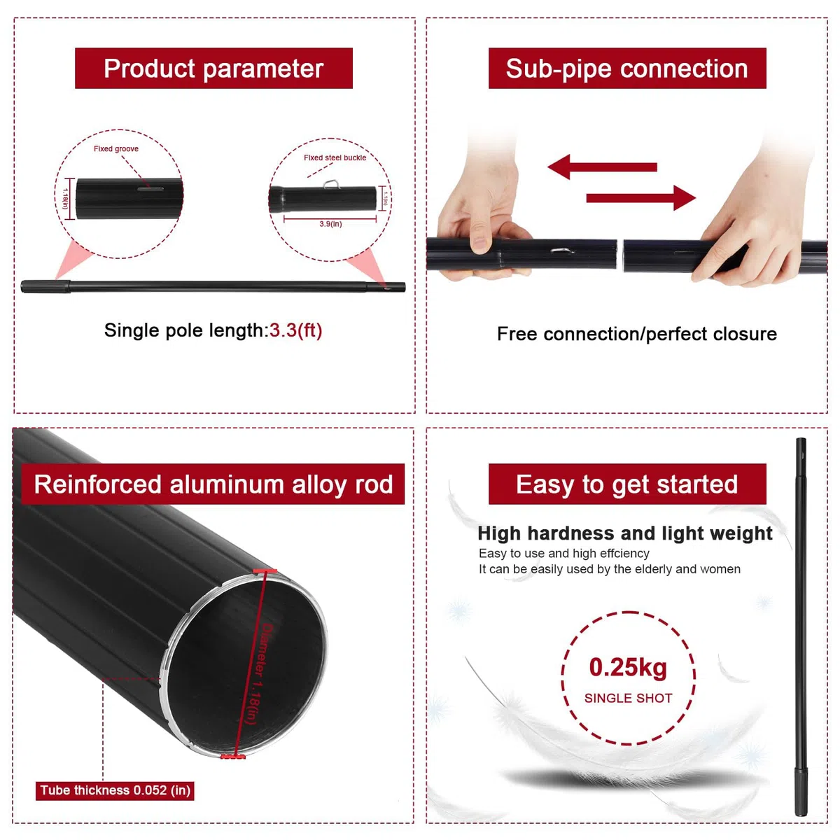 Kit de limpieza de ventanas de alimentación de agua, poste de aluminio de 10 m con cepillo de 35 cm, dispensador de jabón y manguera de 20 m, ideal para limpieza de paneles solares y ventanas altas