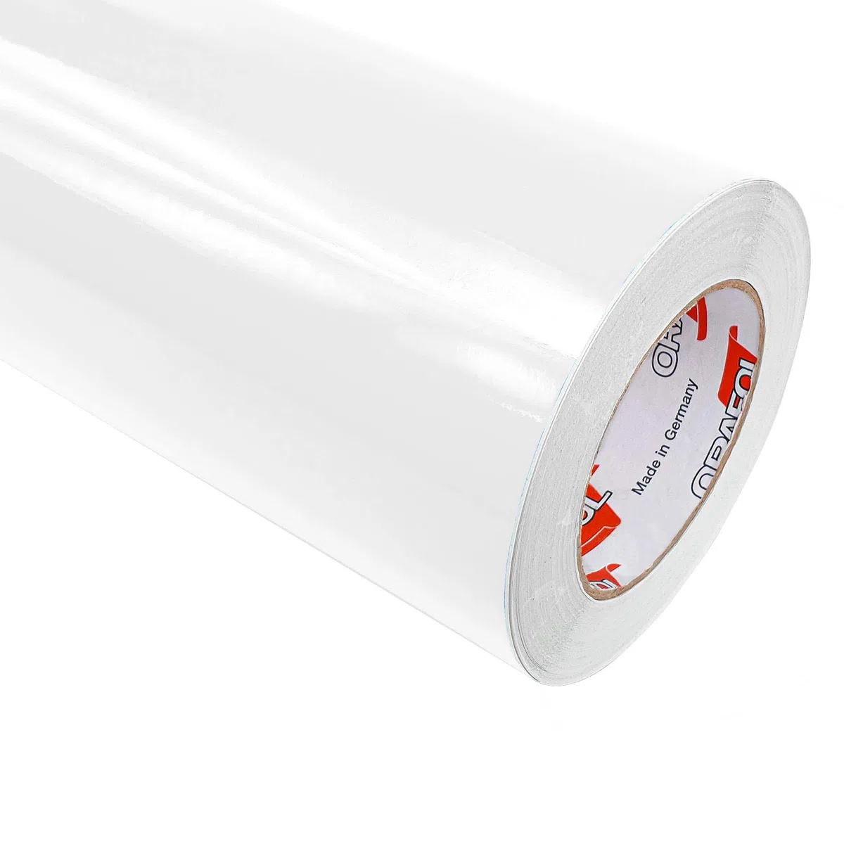 DecoMeister Vinilo Adhesivo Muebles Blanco Brillo Papel Decorativo Autoadhesivo Para Forrar Encimera Cocina Lámina Impermeable Para Exterior Puerta Pegatina Para Armario Mesa En Rollo 100 x 300 cm