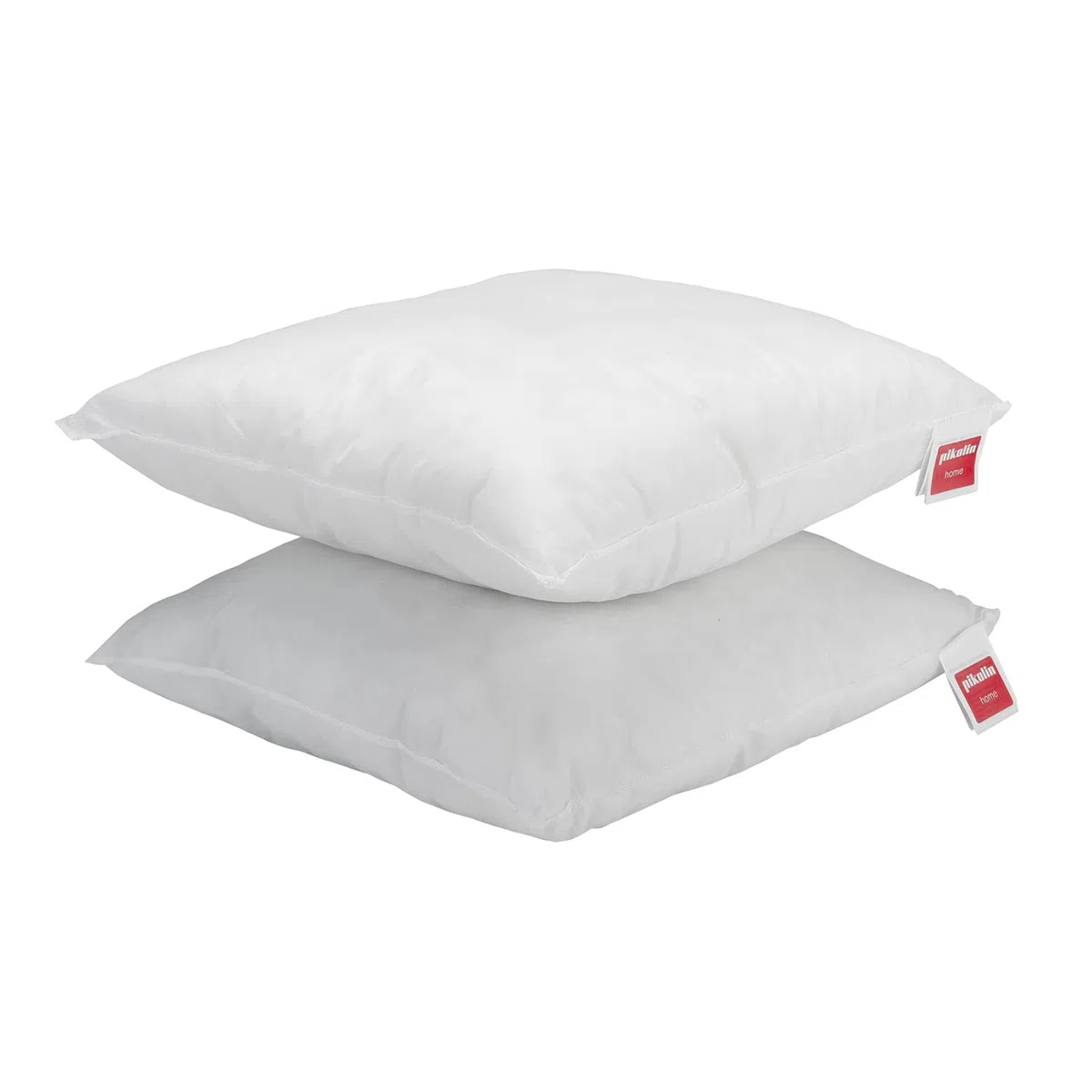 Pikolin Home - Relleno de Cojín 60x60 cm (Pack 2 Unidades) - Fibra Alta Recuperación, Esponjoso y Cómodo, Hipoalergénico y Transpirable, Lavable a Máquina, para Dormitorio y Sofá