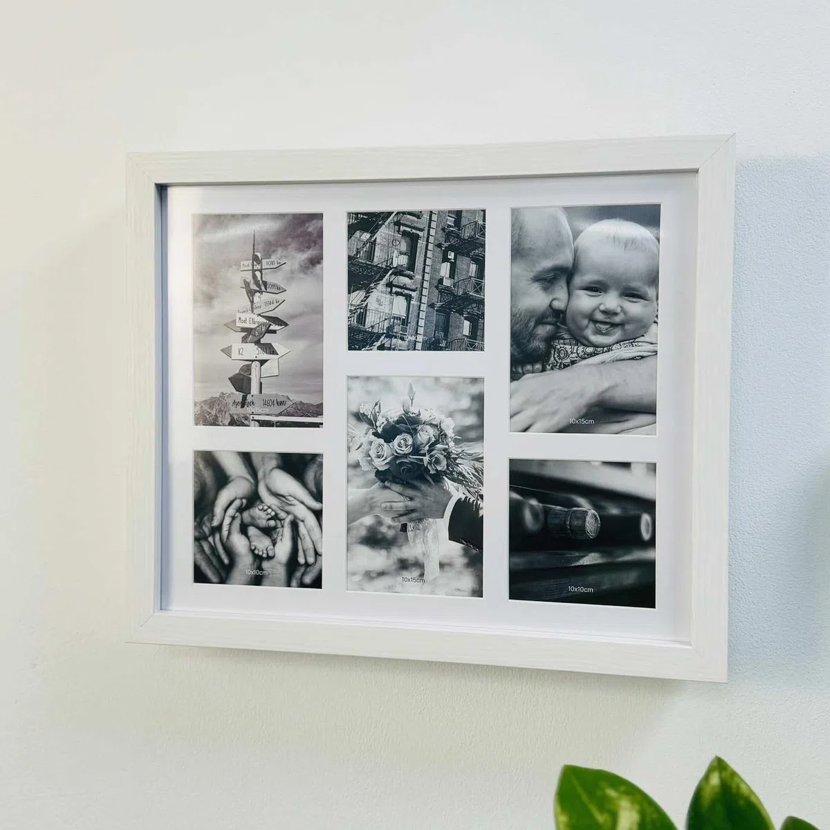Tapa Contador para Eléctricos Nórdico de Plastico, Cubre Contador Tapa Decorativa para Cuadro Eléctrico con Fotos (Blanco)