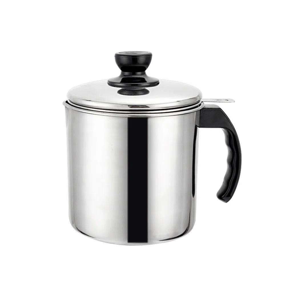 Filtro de aceite de acero inoxidable de 1,2 l para almacenar aceite