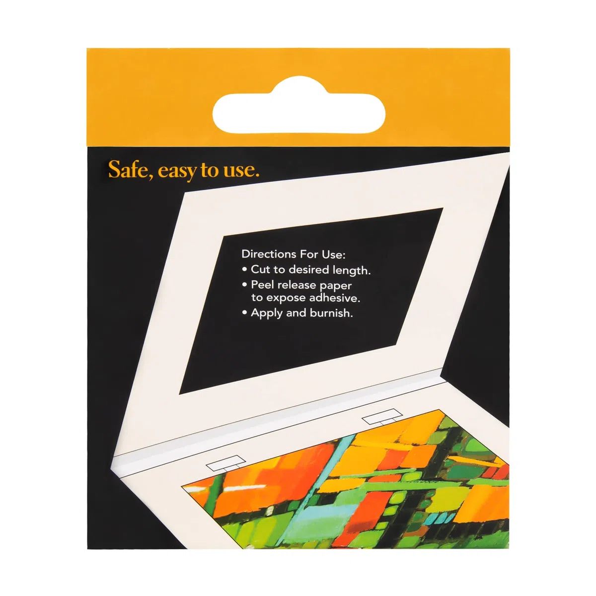 Lineco Cinta autoadhesiva de lino para bisagras, color blanco, 1.25 x 35 pies