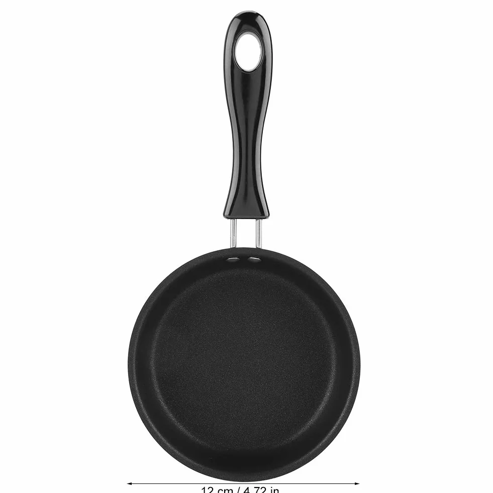 Mini Sartén Portátil Antiadherente de Inducción para Tortillas y Huevos Escalfados - Pequeña Cocina para Gas y Cocinas de Inducción