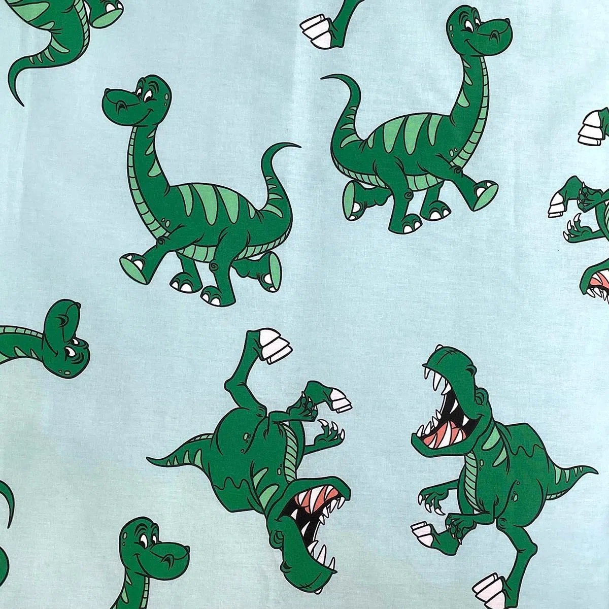 Funda Nórdica Mickey Mouse - Funda Nórdica Disney Infantil de Dinosaurios, para Edredón de Cama de 90, 100x135cm y Funda de Almohada 40x60cm, Color Verde