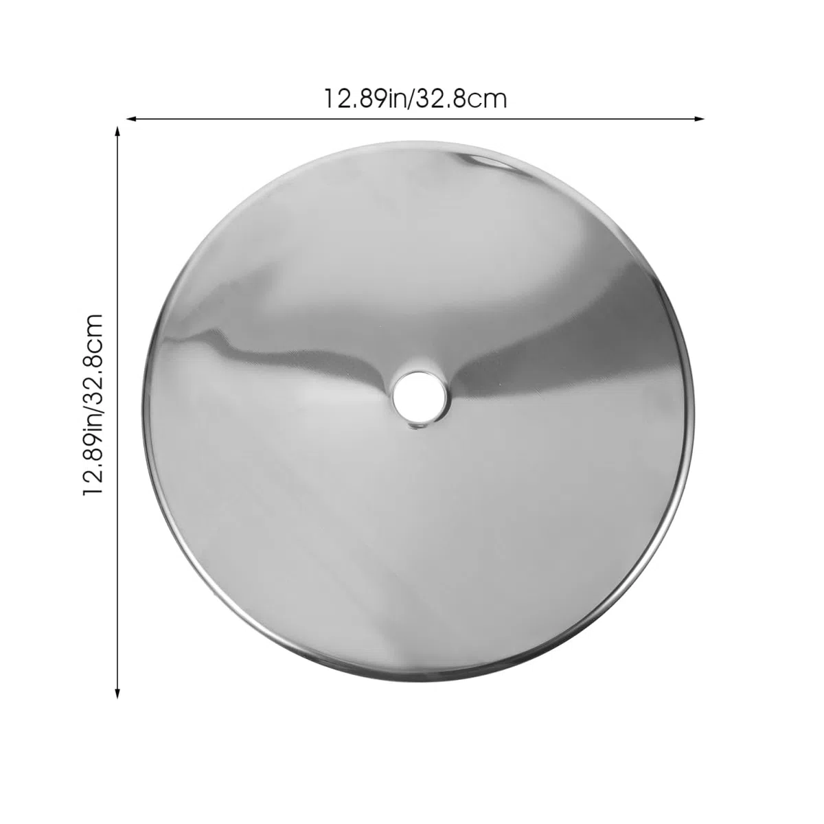 Garneck Adaptador de Placa de Inducción de Acero de 32 8 Cm de Espesor para Cocina de Inducción Difusor de Calor Olla Caliente Orificio de Reparación de Mesa