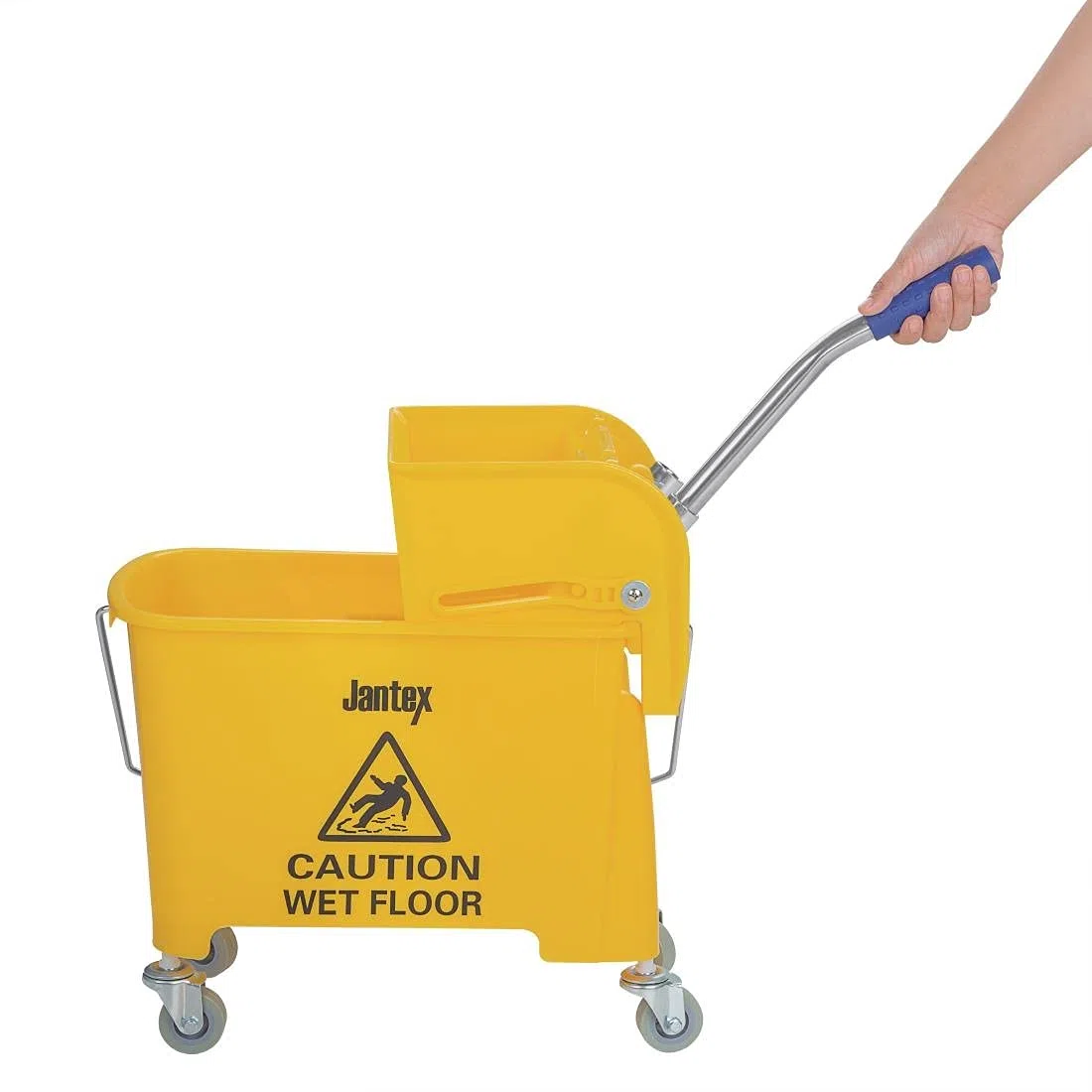 Jantex F951 cubo y escurridor, amarillo
