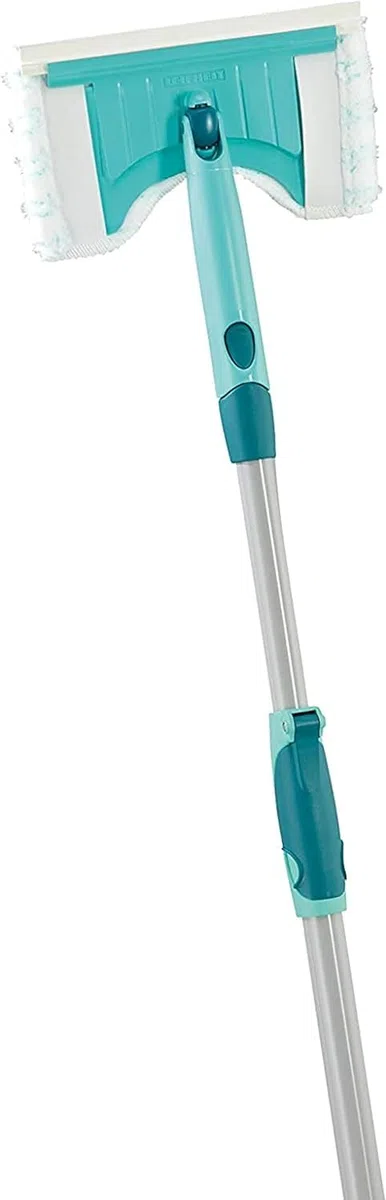 Leifheit Limpia Azulejos FLEXiPad con Mango TELESC. 1041700, Verde, Pack de 1 Unidad (41700)