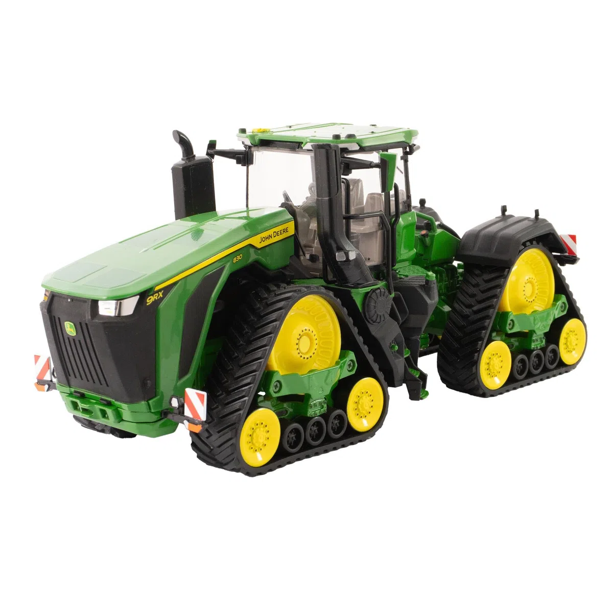 John Deere Tractor 9RX 830, Colección Prestige, Escala 1:32, Réplica Metal Moldeado, Interior Detallado, Orugas Orientables, Edición Coleccionista, a Partir de 14 años