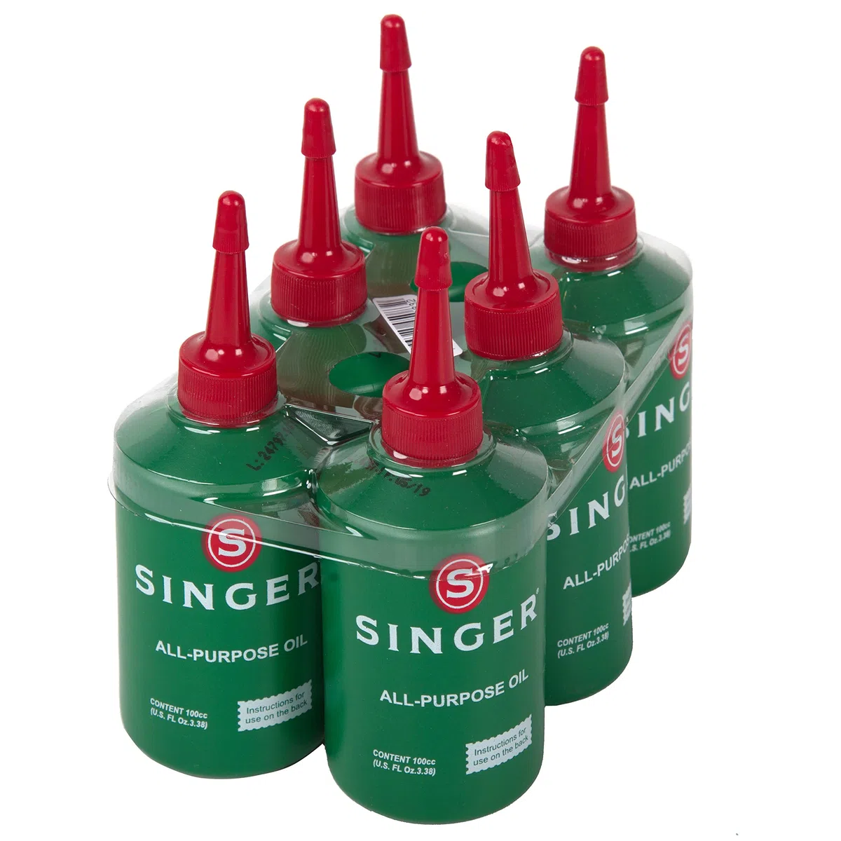 Aceite para máquina de coser Singer (Pack de 6)