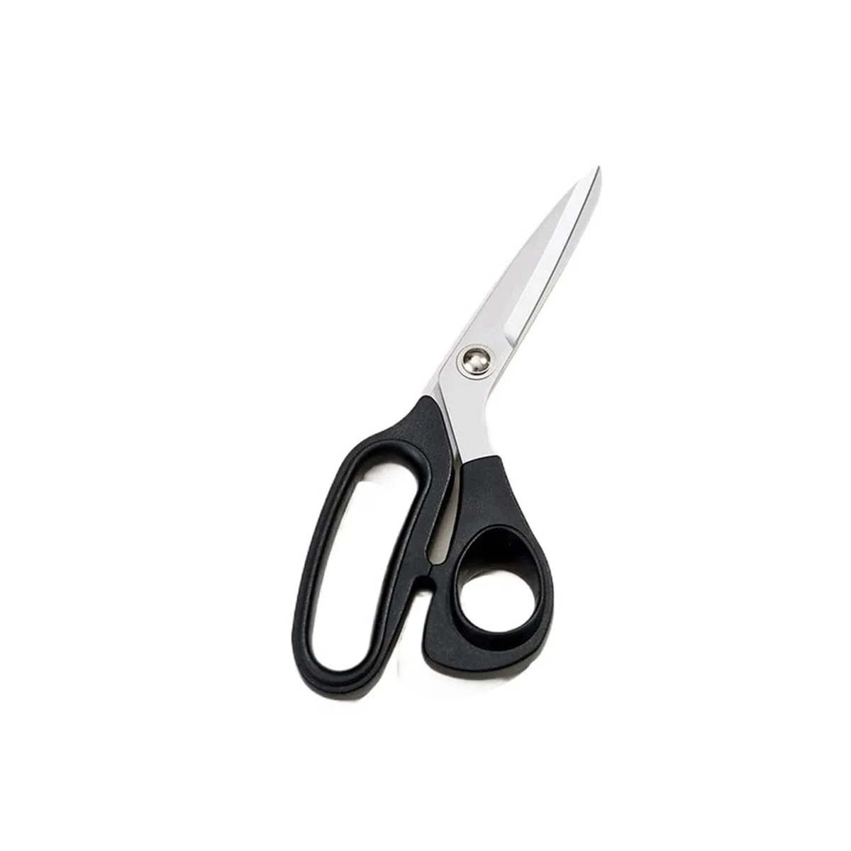 Tijeras De Coser Acero Inoxidable 2 Tamaños Negro | Herramienta de corte de tela de sastrería(8inch)