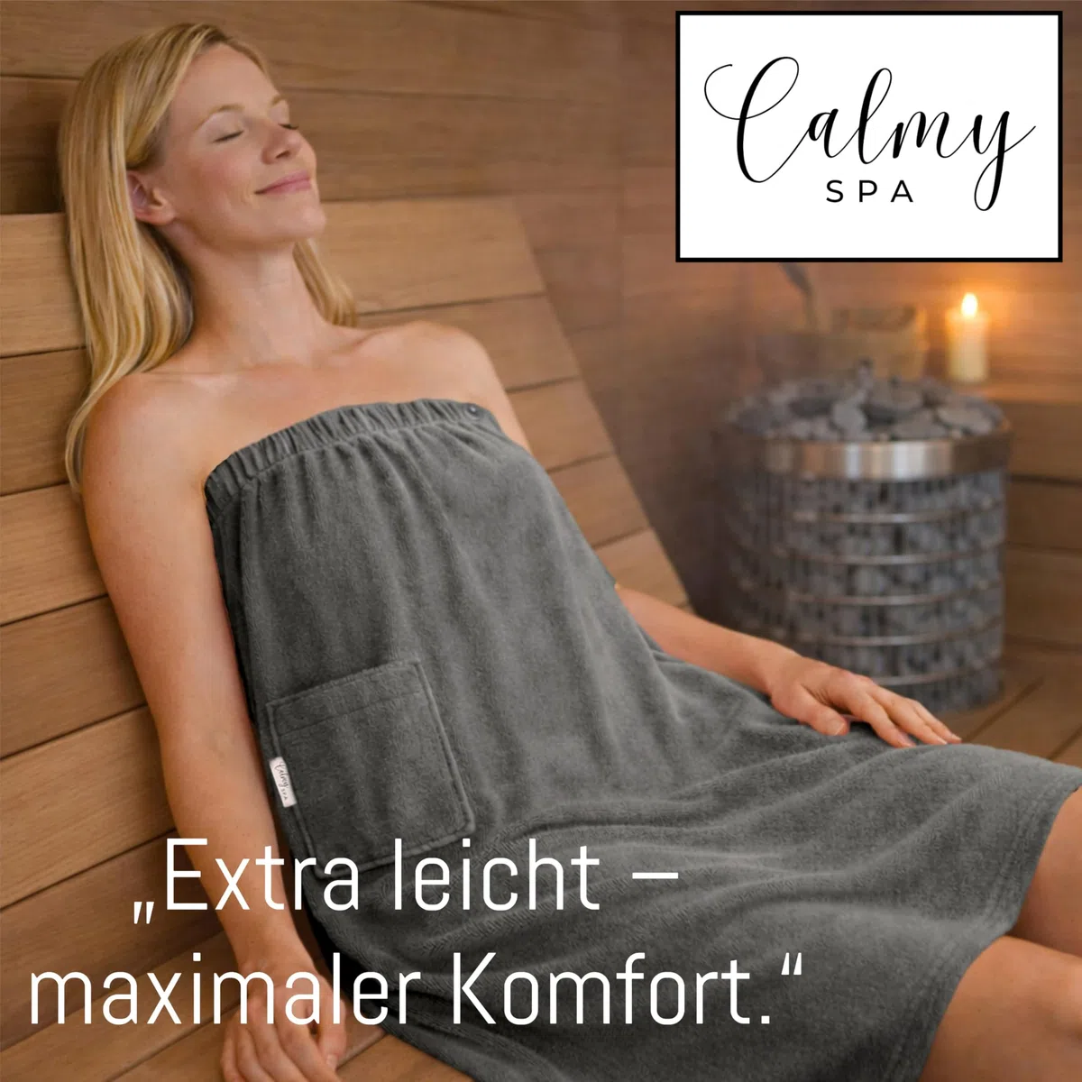 Toalla de Sauna Ligera de Rizo para Mujer, Toalla de Sauna de Algodón con Goma Elástica y Botón, Vestido de Sauna, Falda Escocesa