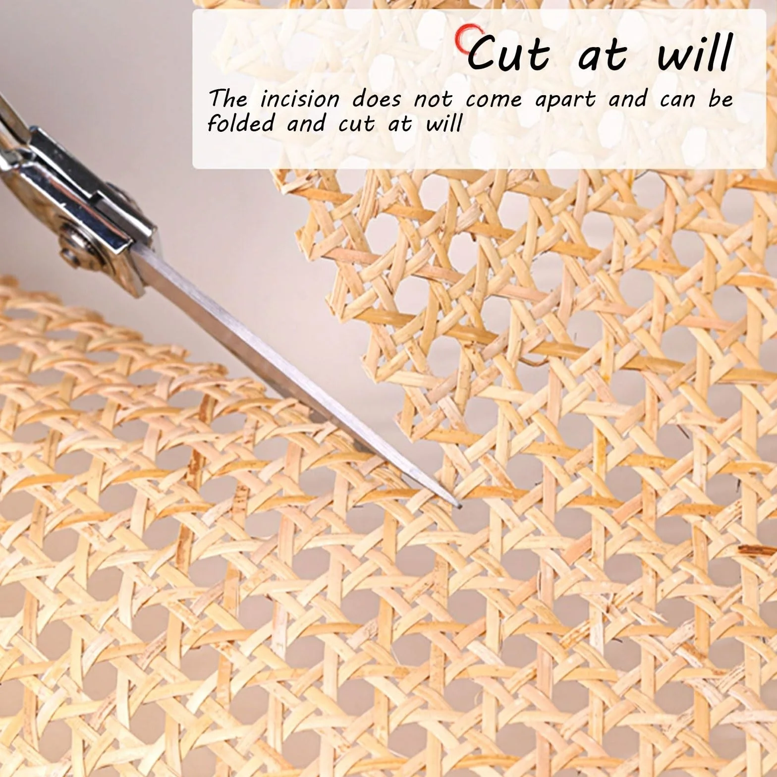 Rejilla de Mimbre Natural, Ratan Rollo Mimbre, Rollo de Ratán 80x100cm para Muebles, Mimbre Rollo, Rattan, Rollo Ratan, Material Plano de Ratán por Metros, Decoración para Sillas(70x100cm)