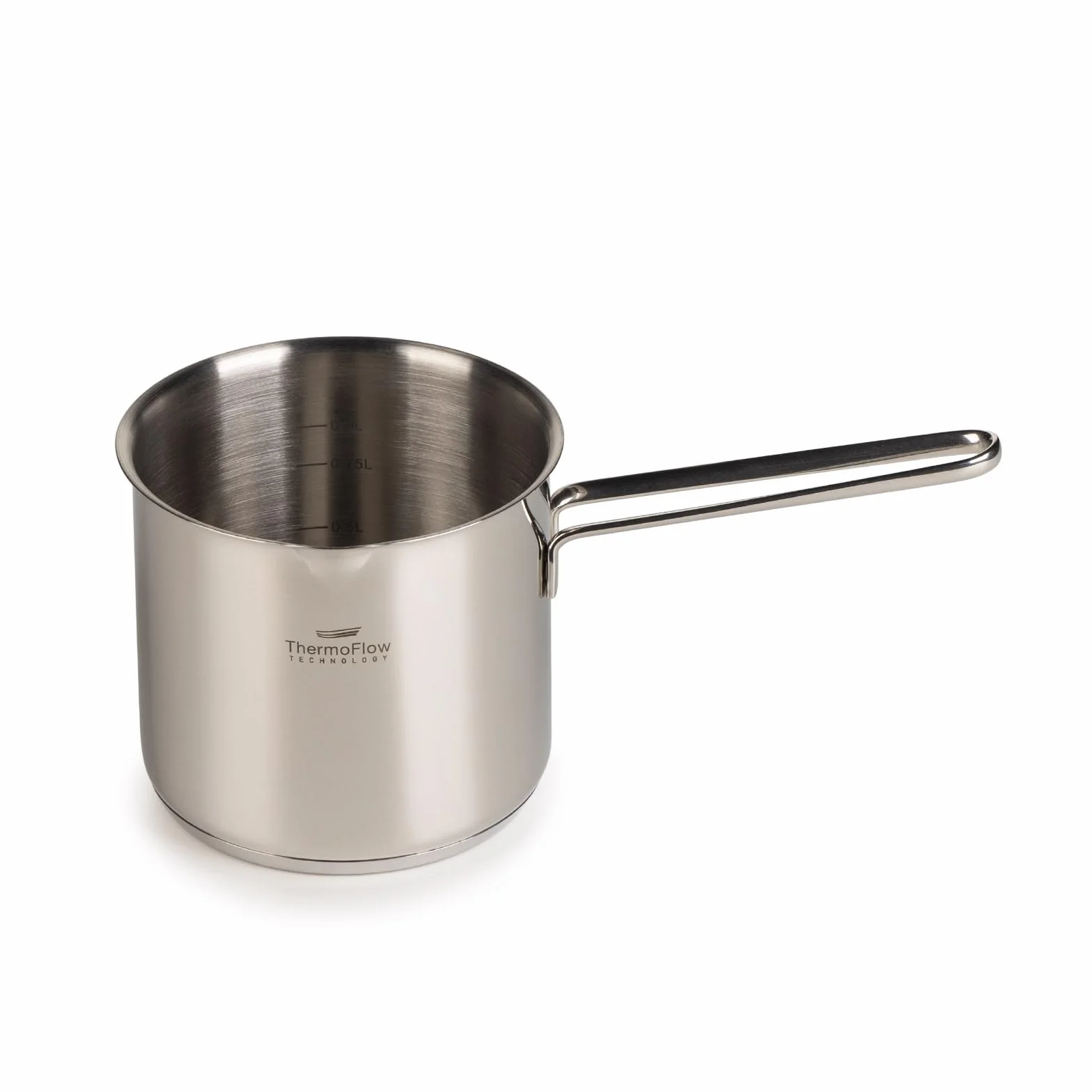 ROSMARINO Jarra de café turca Cezve de acero inoxidable, 1225 ml, modelo 2025, moderna cafetera turca con base de acero de 3 capas (1225 ml)