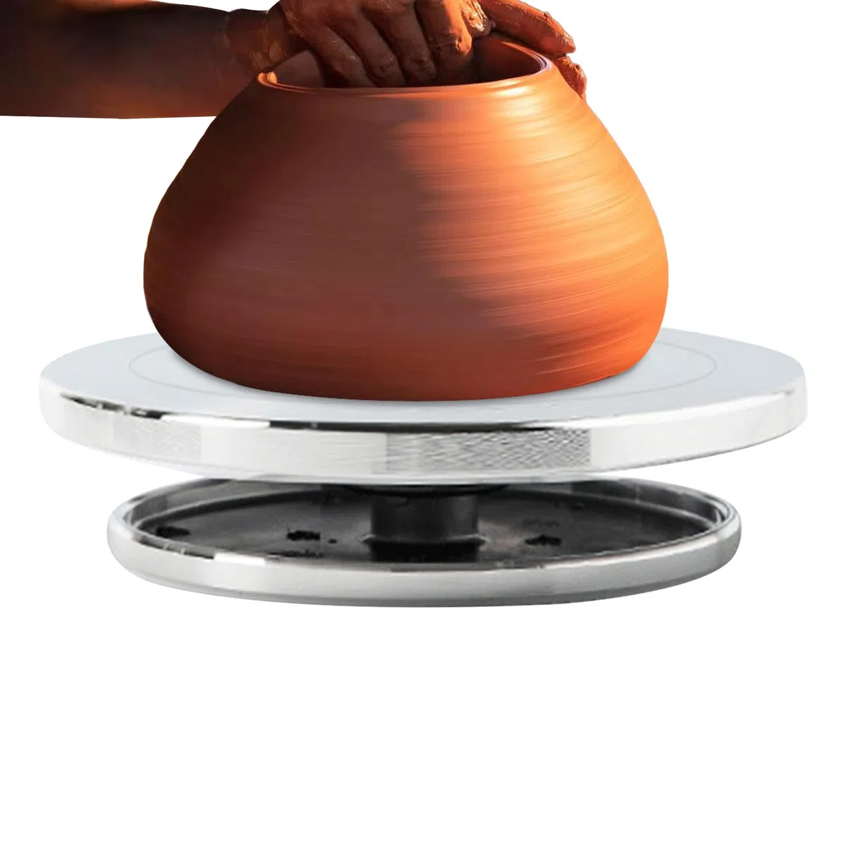 Rueda para Escultura - Rueda Giratoria Resistente Para Decoración De Cerámica - Herramienta Artesanal De Mesa Pequeña Antideslizante Para Escultura En Taller Aula Y Hogar