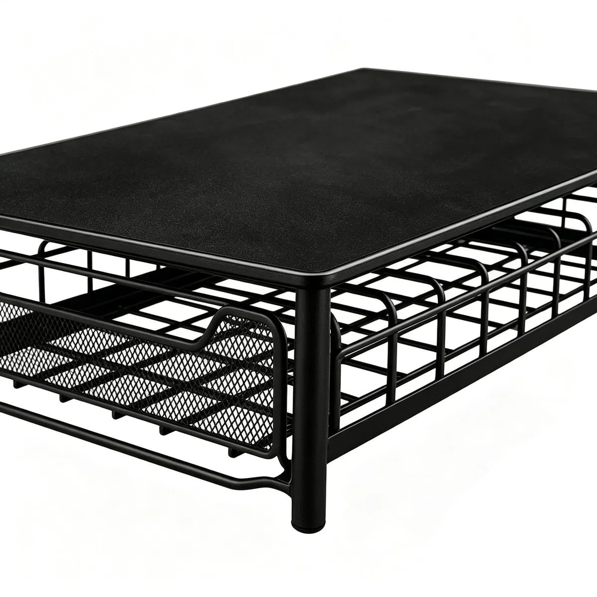 Cajón Almacenaje Cápsulas Café Estructura Metálica de Acceso Rápido con | Estante Organizador para Cápsulas para Cocina, Salón, Apartamento, Tostadora,