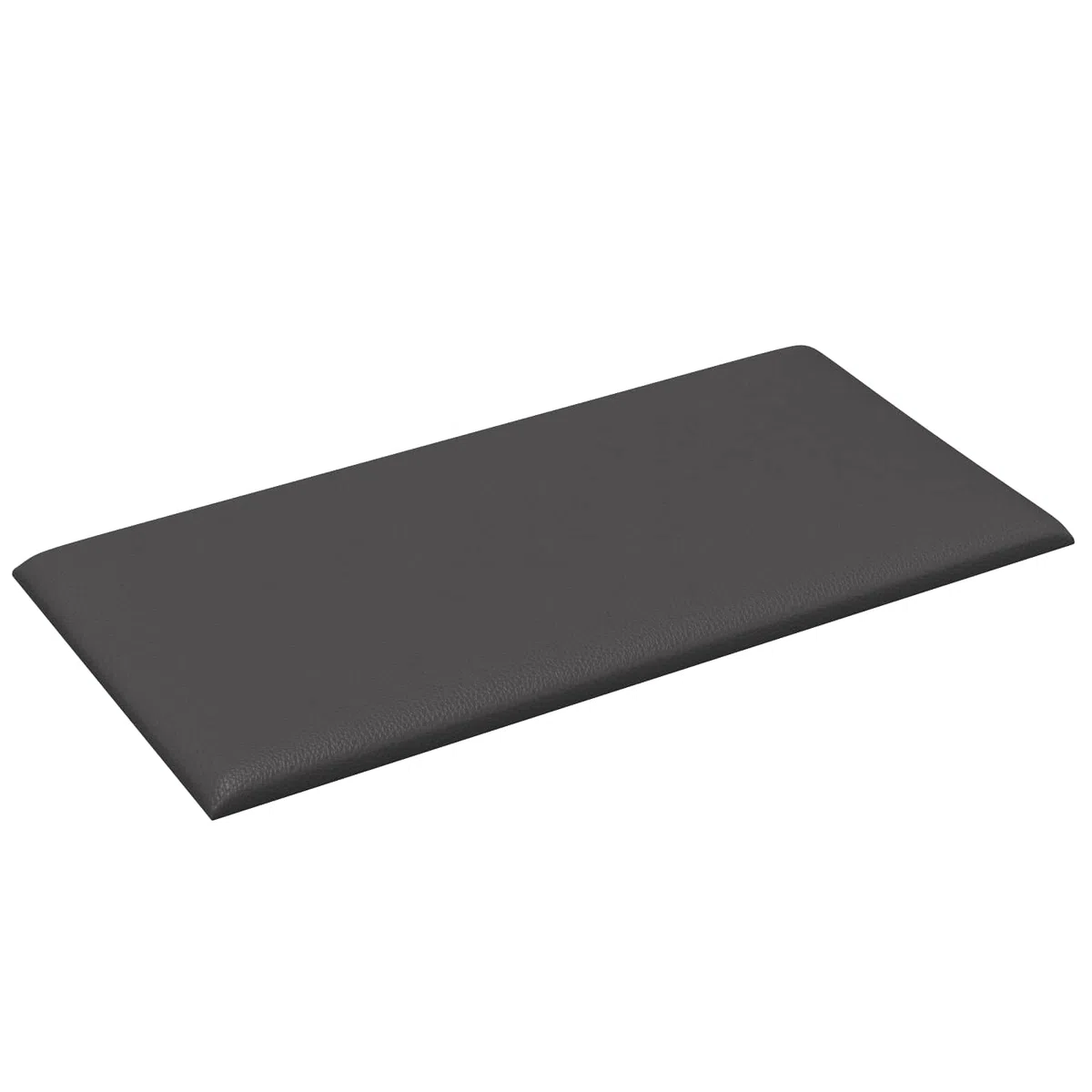 Juego de 12 cabezales de pared de tela gris de 30 x 15 cm, revestimiento de pared para dormitorio e interior, panel moderno para decoración, renovación y montaje